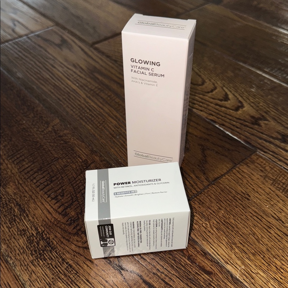 NWT Global Beauty Care Power Moisturizer bundle of two